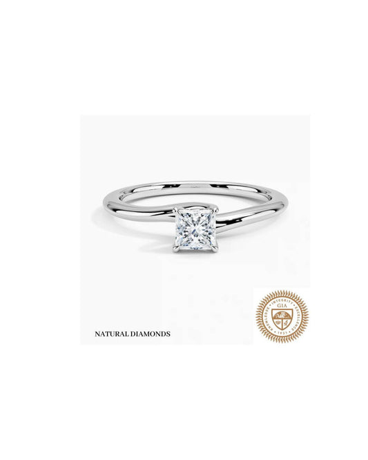 Daffodil Diamond Engagement Ring