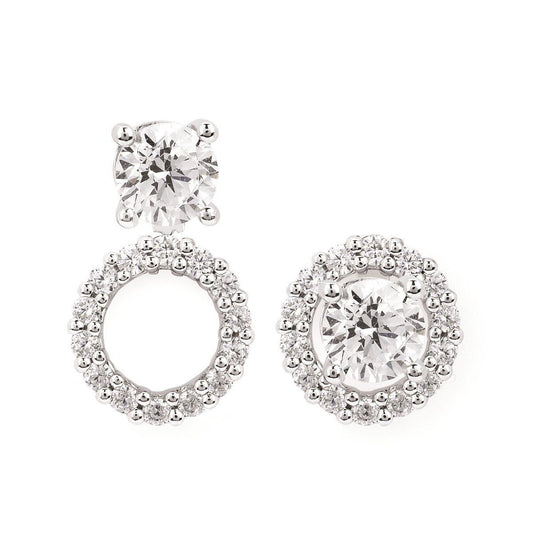 Artemis 2 Way Diamond Earrings