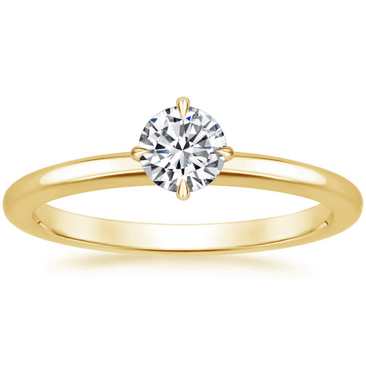 Melody Solitaire Diamond Engagement Ring