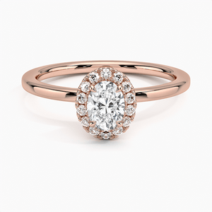 Buttercup Halo Diamond Engagement Ring Buttercup Halo Diamond Engagement Ring