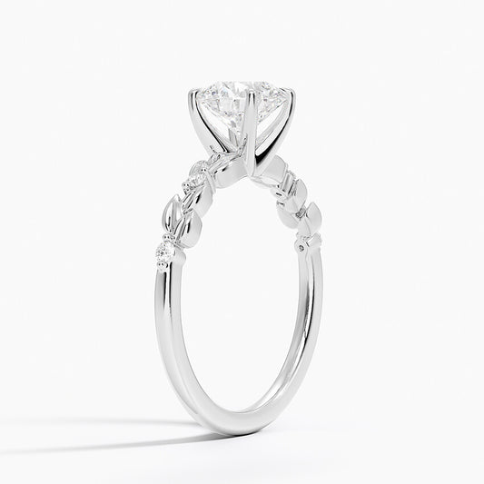Marigold Round Diamond Engagement Ring