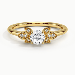Iris Round Diamond Engagement Ring Iris Round Diamond Engagement Ring