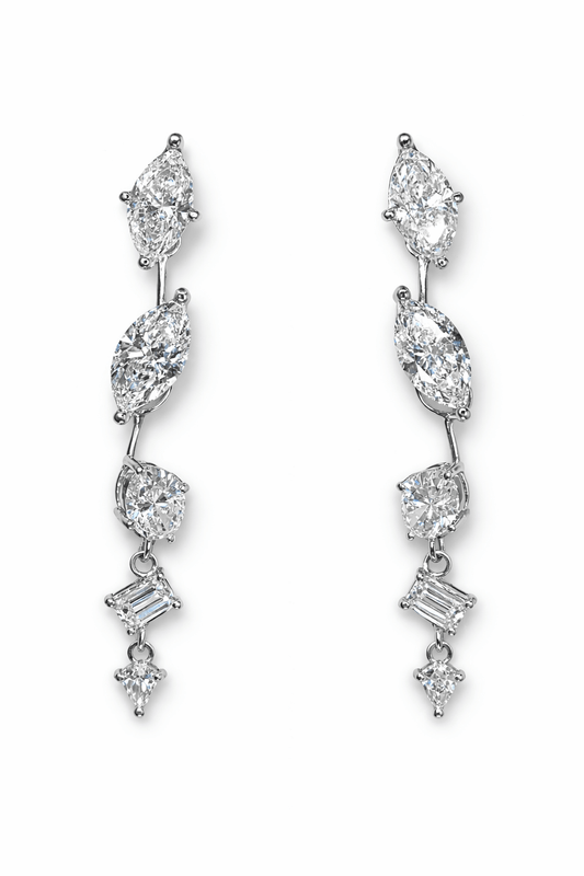 Wisteria 4-Way Wear Earrings