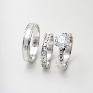 Harold Wedding Ring Set Harold Wedding Ring Set