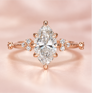 Vien Marquise Shape Engagement Ring Vien Marquise Shape Engagement Ring
