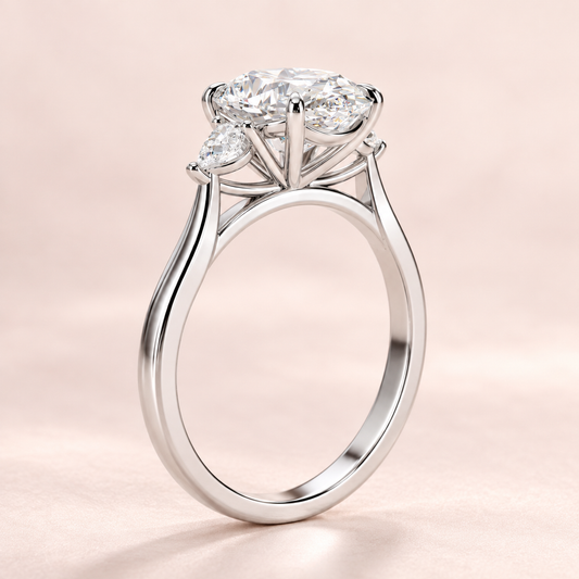 Aurielle Oval Shape Engagement Ring