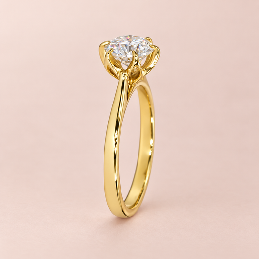Arden Round Brilliant Engagement Ring