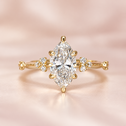 Vien Marquise Shape Engagement Ring