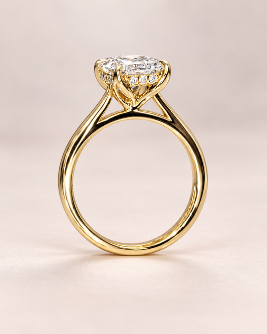 Aster Radiant Cut Engagement Ring