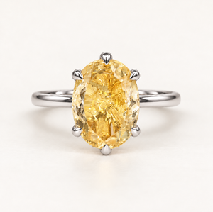 Solara Oval Shape Engagement Ring Solara Oval Shape Engagement Ring