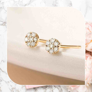 Flourett Diamond Stud Earrings Flourett Diamond Stud Earrings