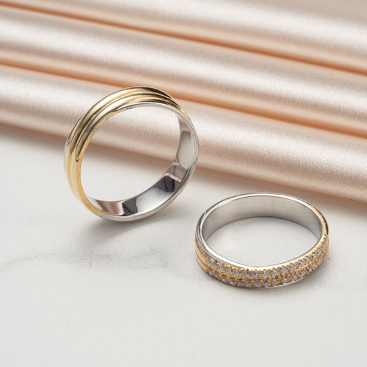 Bonnie Infinity Wedding Rings
