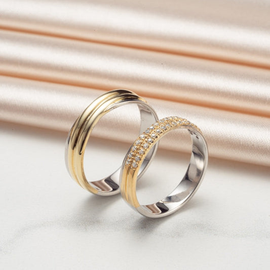 Bonnie Infinity Wedding Rings