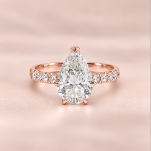 Margery Pear Shape Diamond Engagement Ring