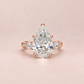 Zephy Pear Shape Engagement Ring