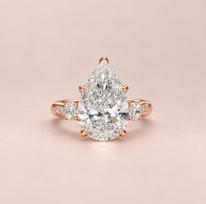Zephy Pear Shape Engagement Ring