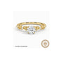 Marigold Round Diamond Engagement Ring