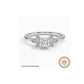 Iris Diamond Engagement Ring