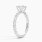 Luxe Marseille Round Diamond Engagement Ring
