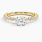 Luxe Marseille Round Diamond Engagement Ring