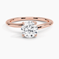 Daffodil  Round Diamond Engagement Ring