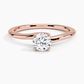 Daffodil  Round Diamond Engagement Ring