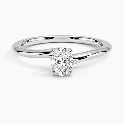 Daffodil  Diamond Engagement Ring