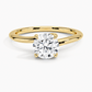 Daffodil  Round Diamond Engagement Ring