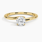 Daffodil  Round Diamond Engagement Ring