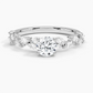 Magnolia Round Diamond Engagement Ring