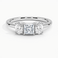 Aster Three Stone Diamond Engagement Ring
