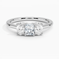 Aster Three Stone Diamond Engagement Ring
