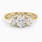 Aster Three Stone Diamond Engagement Ring