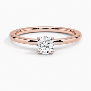 Seilla Under Halo Round Diamond Engagement Ring