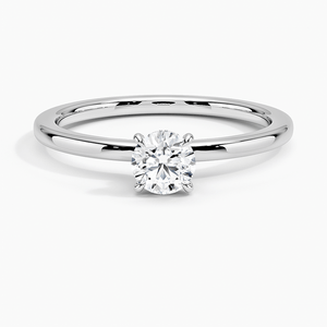 Seilla Under Halo Round Diamond Engagement Ring