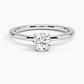 Seilla Under Halo Round Diamond Engagement Ring