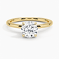 Seilla Under Halo Round Diamond Engagement Ring