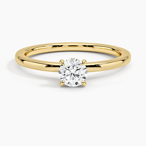 Seilla Under Halo Round Diamond Engagement Ring