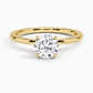 Seilla Under Halo Round Diamond Engagement Ring