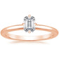 Melody Solitaire Diamond Engagement Ring