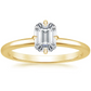 Melody Solitaire Diamond Engagement Ring