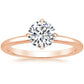 Melody Solitaire Diamond Engagement Ring