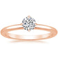 Melody Solitaire Diamond Engagement Ring