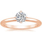 Melody Solitaire Diamond Engagement Ring