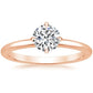 Melody Solitaire Diamond Engagement Ring