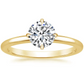 Melody Solitaire Diamond Engagement Ring