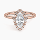 Buttercup Halo Diamond Engagement Ring