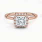 Buttercup Halo Diamond Engagement Ring