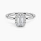 Buttercup Halo Diamond Engagement Ring