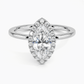 Buttercup Halo Diamond Engagement Ring